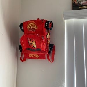 Lightning mcqueen backpack